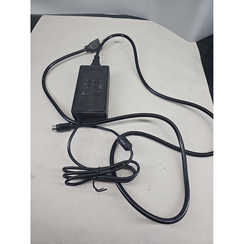 AC/DC Power Adapter Compatible For YC60-2402500, 24V 2.5A Printer with 3 pin